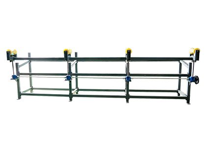 Front entry and exit manual loading and unloading Rack Front entry and exit manual loading and unloading Rack