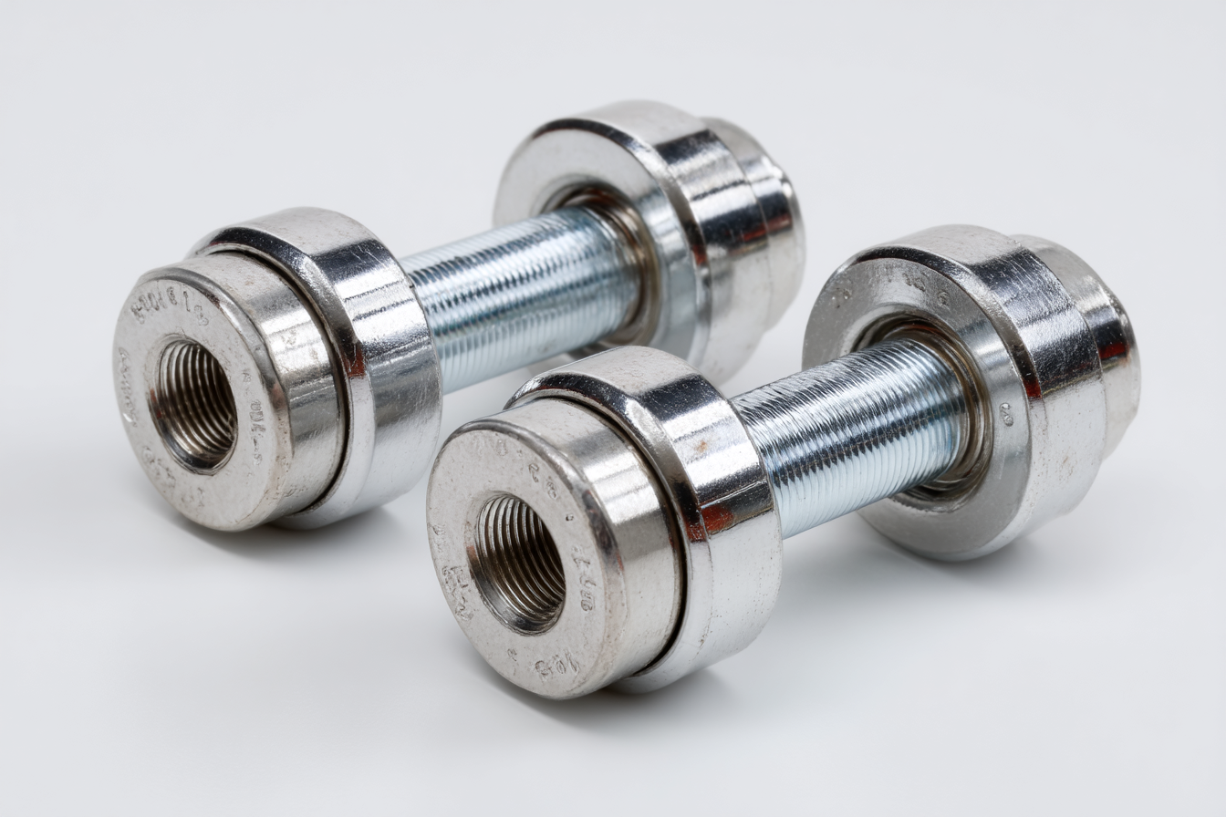 Heavy-duty stainless steel fittings for high-strength connections. Ideal for industrial pipe assembly and custom mechanical fixture design.