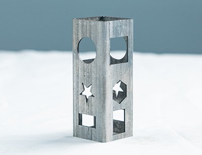 Stainless Steel Pipe - Complex Geometry Precision Pipe Cutting Sample 1