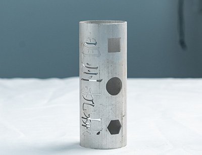 Carbon Steel Pipe - Angular Cuts Precision Pipe Cutting Sample 2